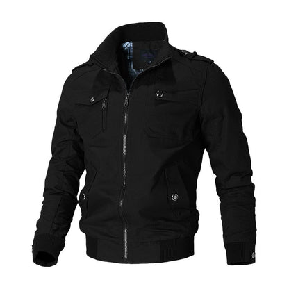 Relaxed Fit Mens Bomber Jacket - Nocini