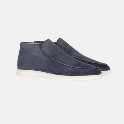 Classic Leather Mens Slip On Loafers