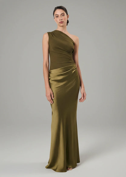 Elegant Off Shoulder Long Gown for Ladies