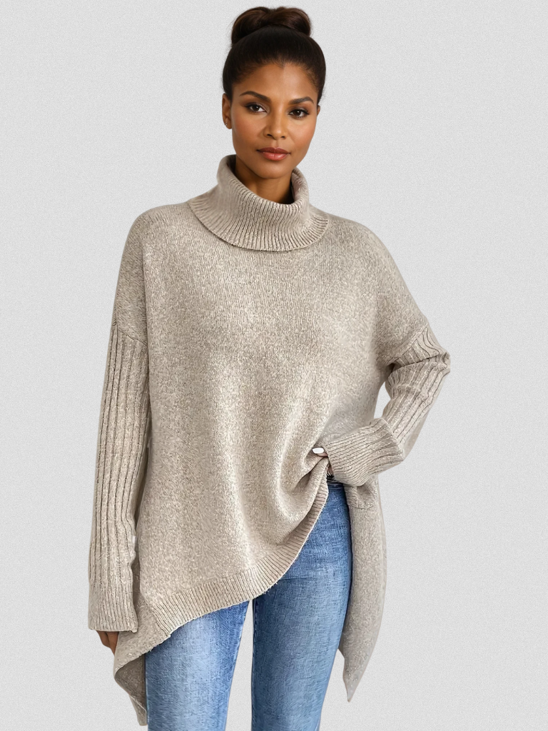 Classic Women's Long Sleeve Sweater - Olytrend