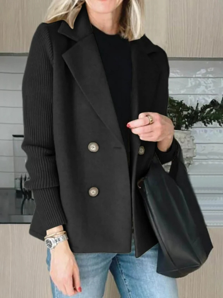 Chic Womens Tailored Blazer Sweater