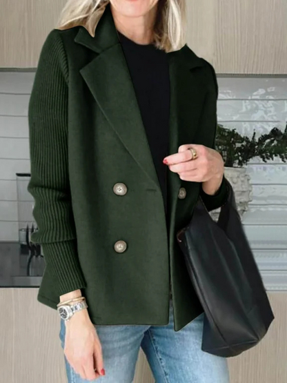 Chic Womens Tailored Blazer Sweater