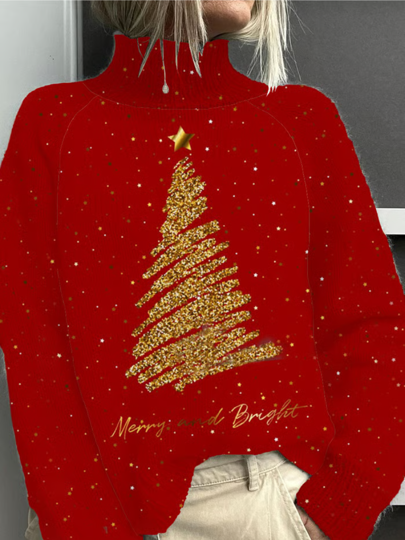 Soft Classic Holiday Crew Sweater - Olytrend