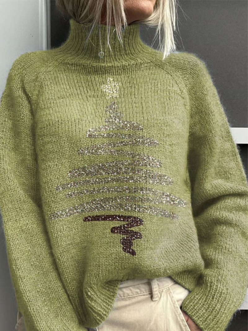 Luxury Festive Holiday Sweater - Olytrend
