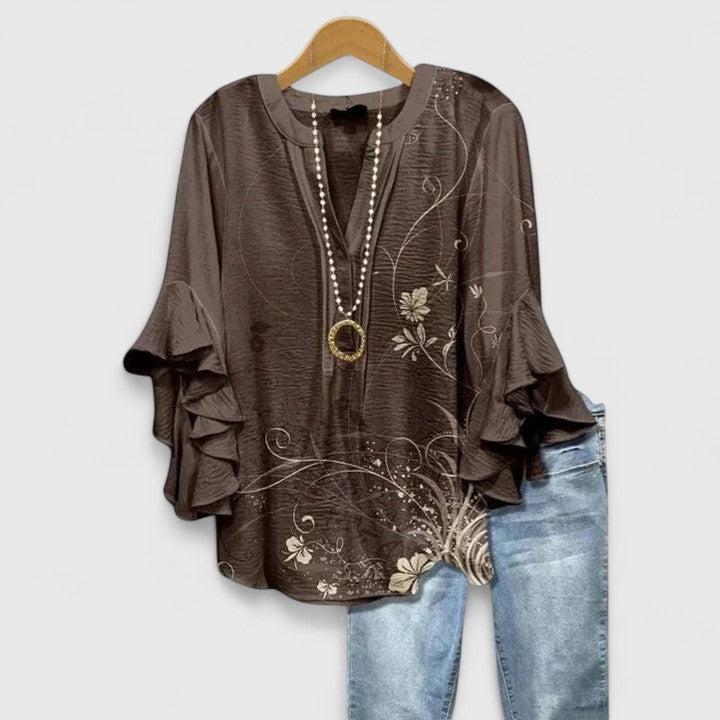 Soft Relaxed Fit Women's Blouse