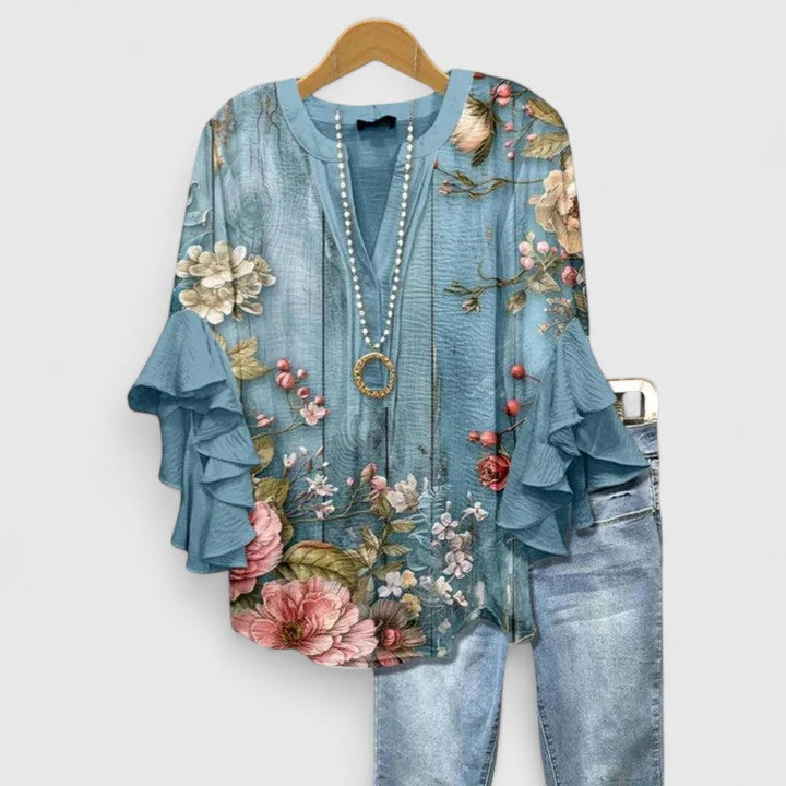 Soft Relaxed Fit Women's Blouse