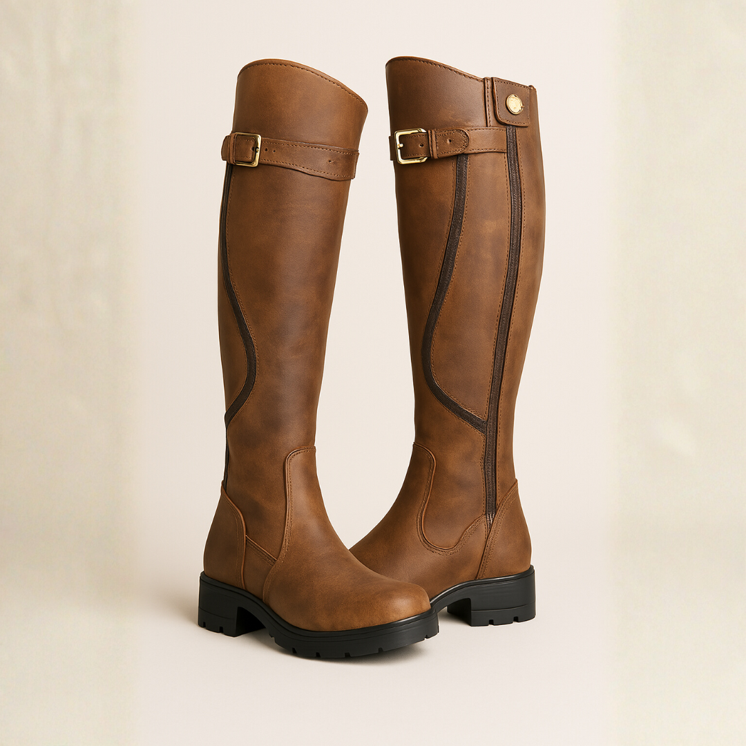 Fashionable Ankle High Boots - Olytrend
