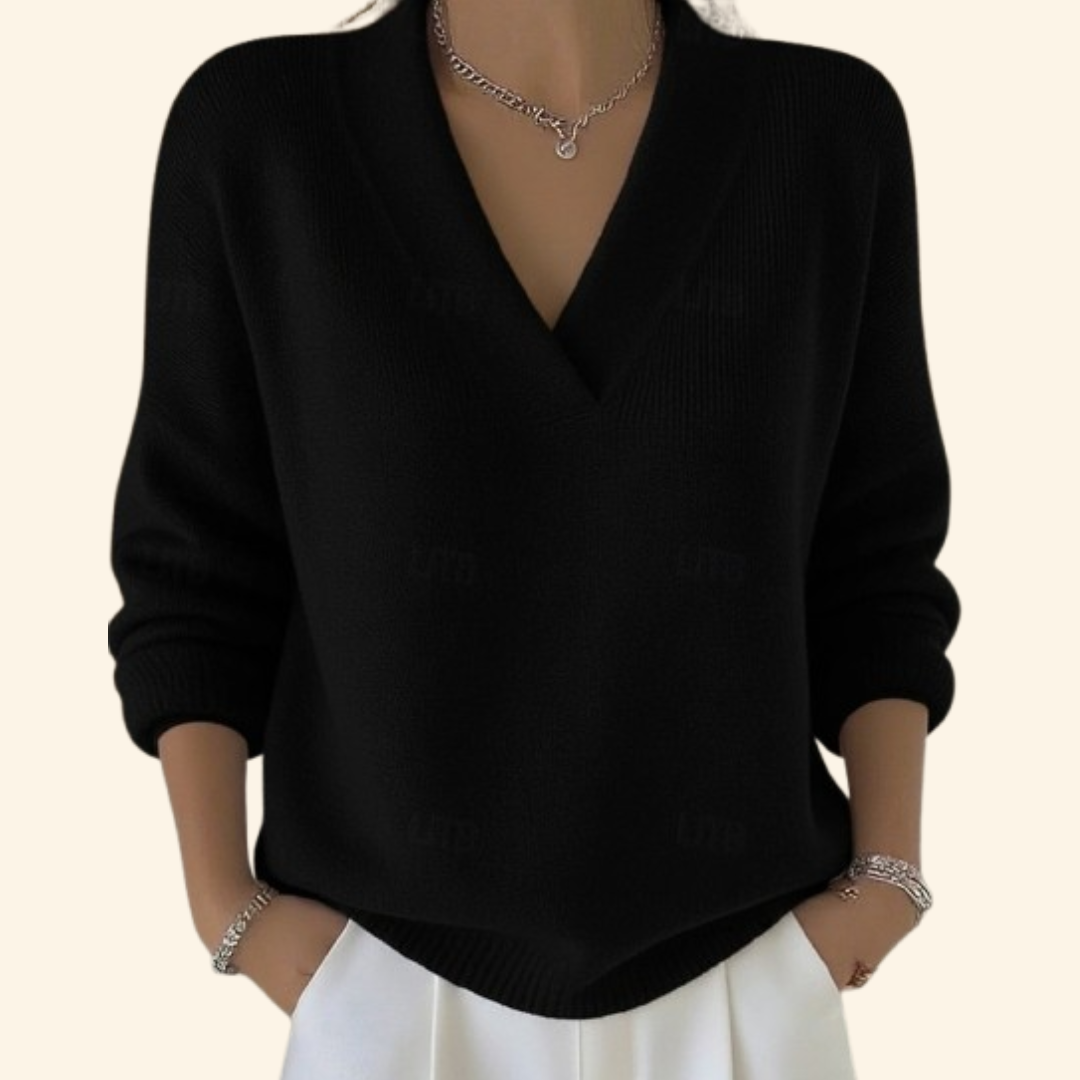 Comfortable Women's V-Neck Top