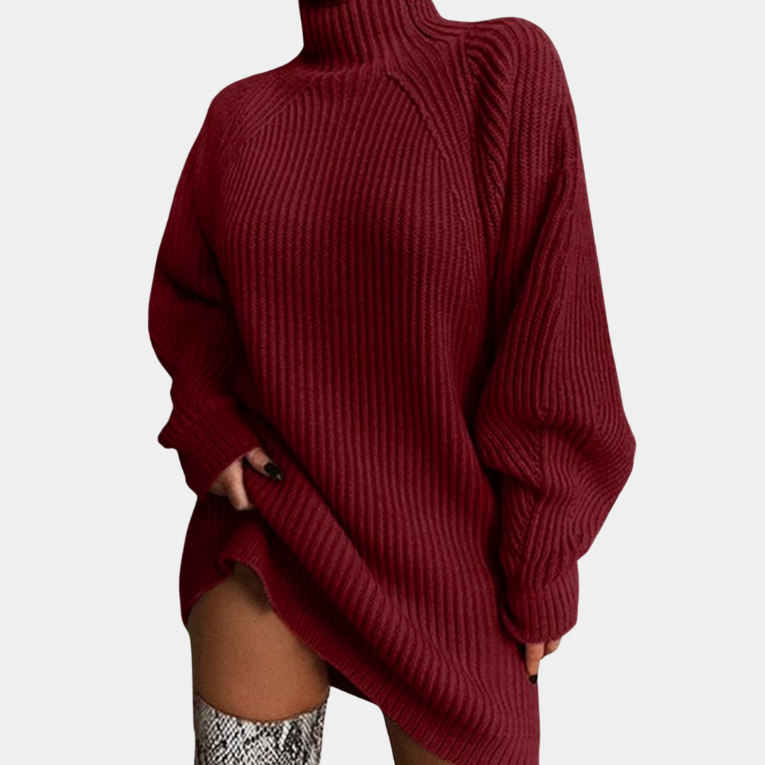 Soft Large Knit Sweater for Ladies