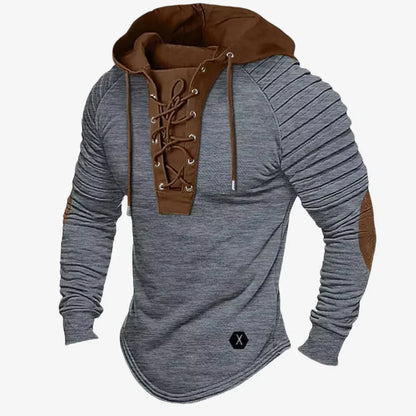 Soft Hoodie with Drawstring Neck for Men