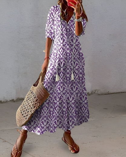 Free Spirit Bohemian Maxi Dress