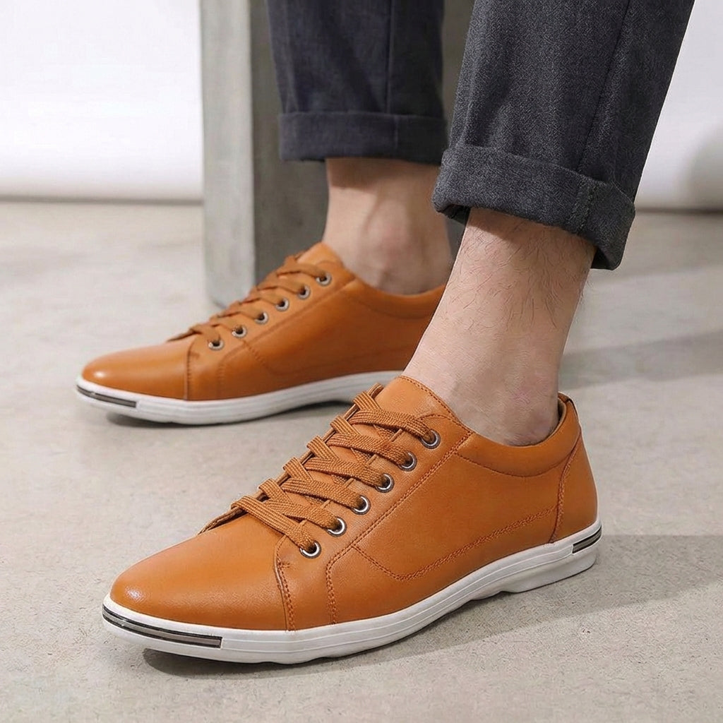 Classic Brown Low Top Shoe