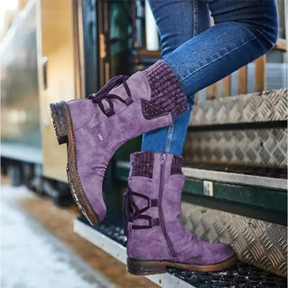 Cozy Women's Ankle Boots with Arch Support
