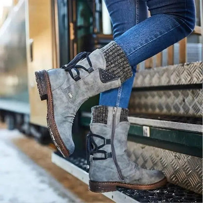 Cozy Women's Ankle Boots with Arch Support