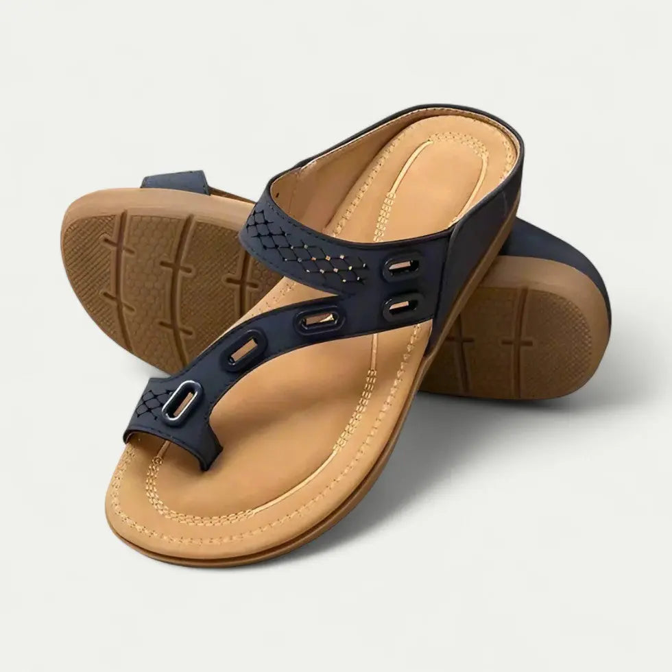 Comfortable Womens Slip On Sandals - Nocini