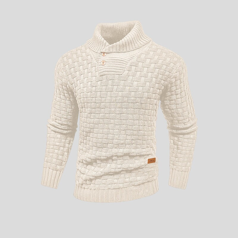 Men's Soft Crew Neck Knitted Sweater
