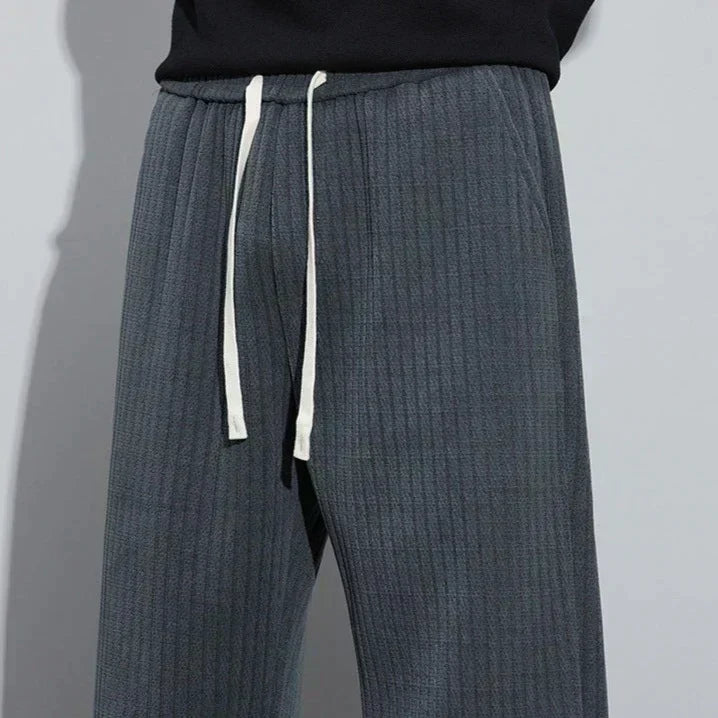 Luxurious Black Velvet Trousers