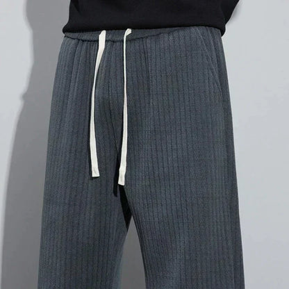 Luxurious Black Velvet Trousers