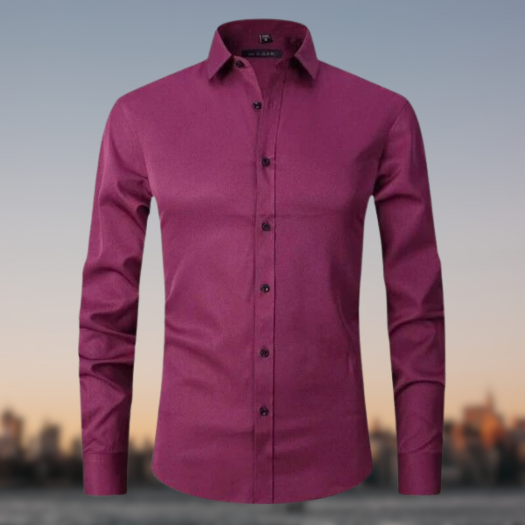 Classic Men's Non-Iron Dress Shirt