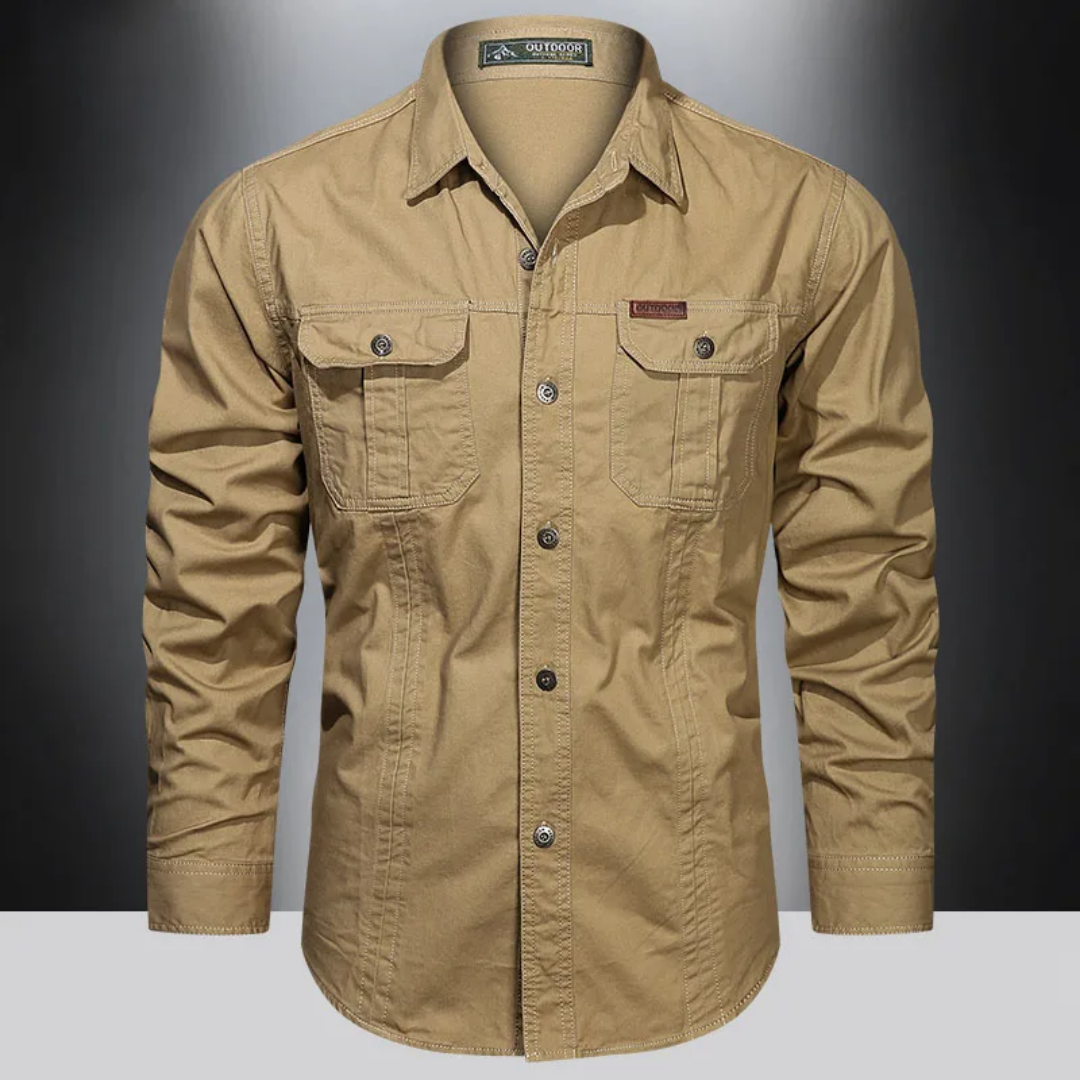 Comfortable Men's Outdoor Long Sleeve Shirt