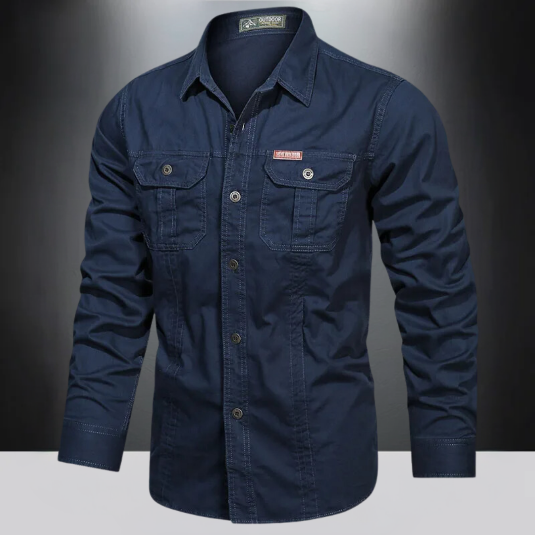 Comfortable Men's Outdoor Long Sleeve Shirt