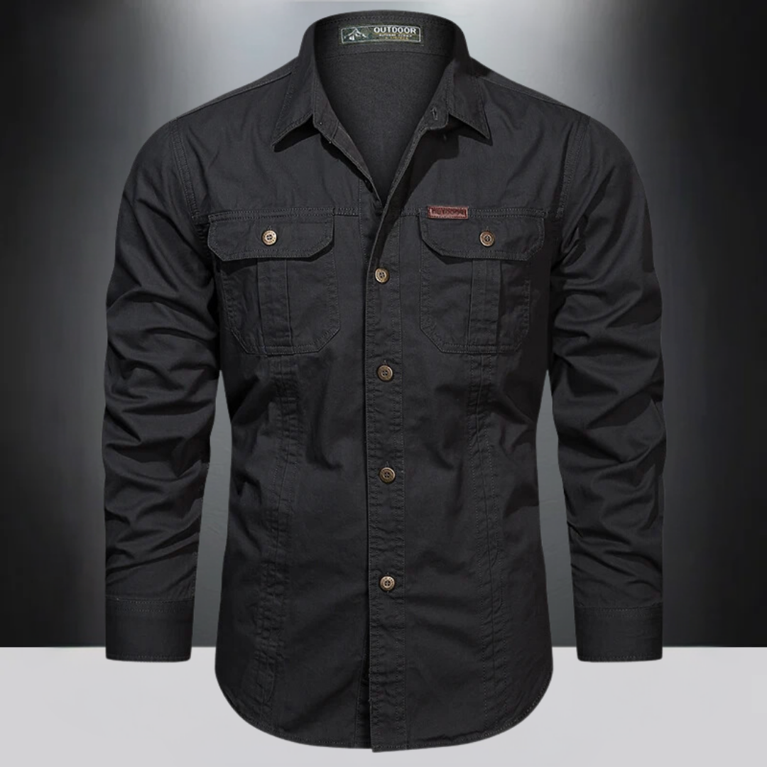 Comfortable Men's Outdoor Long Sleeve Shirt