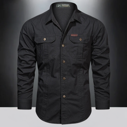 Comfortable Men's Outdoor Long Sleeve Shirt