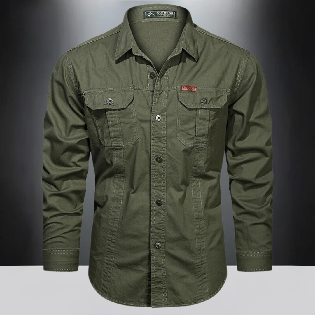 Comfortable Men's Outdoor Long Sleeve Shirt