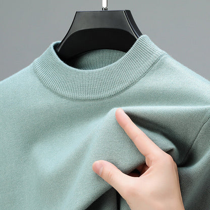 Men's Simple Crew Neck Knit Sweater