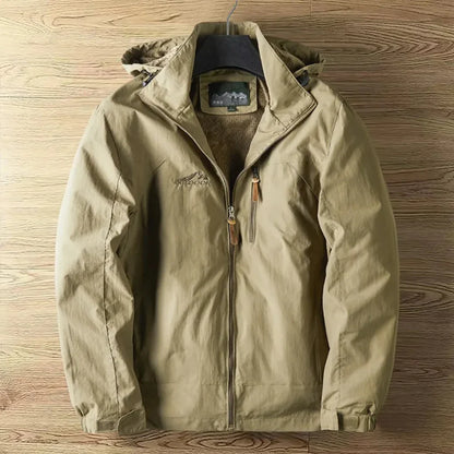 Waterproof Windbreaker Jacket for Men with Hood