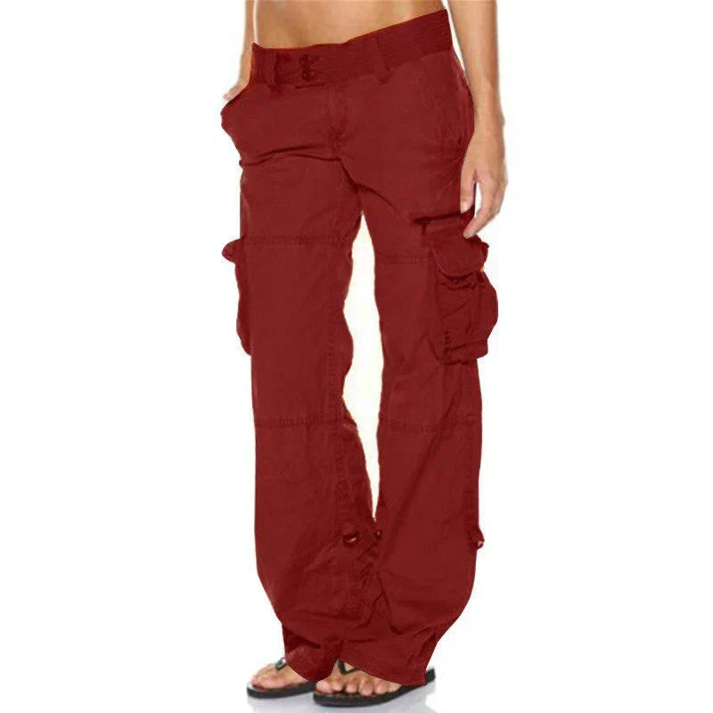 Ladies Comfortable Cargo Trousers