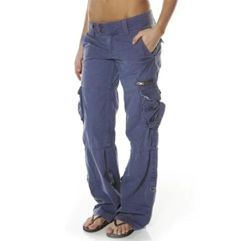 Ladies Comfortable Cargo Trousers