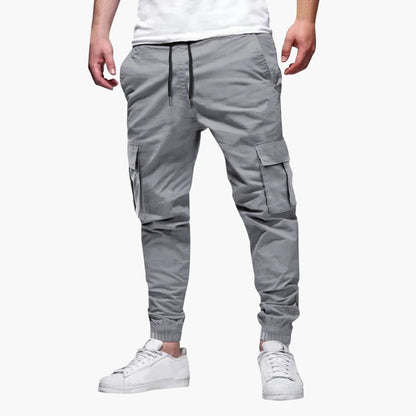 Comfortable Men's Jogger Pants with Elastic Waistband