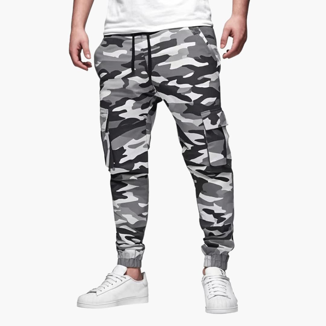 Comfortable Men's Jogger Pants with Elastic Waistband