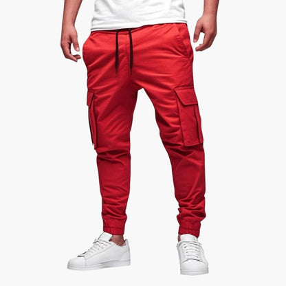 Comfortable Men's Jogger Pants with Elastic Waistband