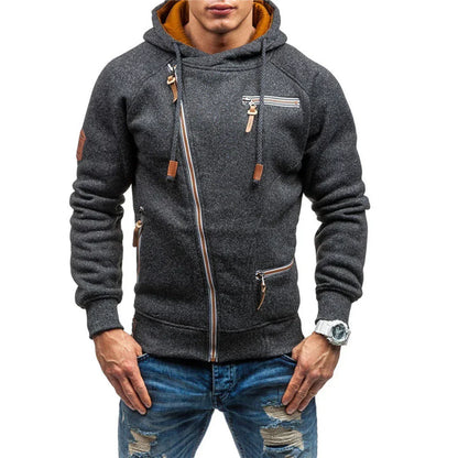 Comfy Mens Fleece Hooded Sweatshirt with Pockets