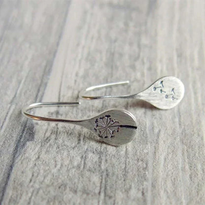 Luxury Dandelion Drop Earrings