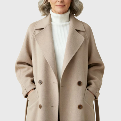 Warm Winter Longline Wool Coat