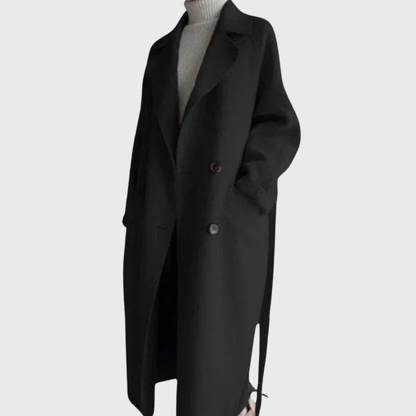 Warm Winter Longline Wool Coat