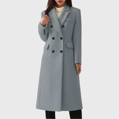 Cozy Fitted Wool Winter Coat