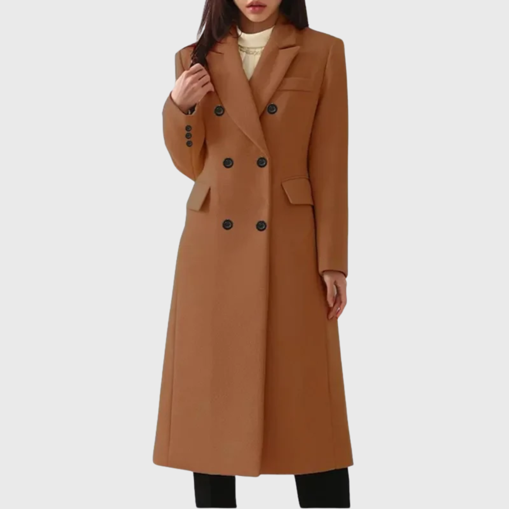 Cozy Fitted Wool Winter Coat