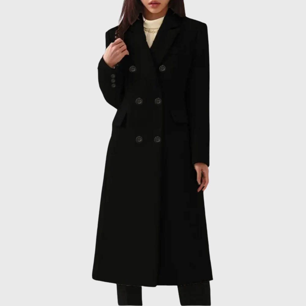 Cozy Fitted Wool Winter Coat