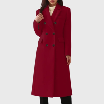 Cozy Fitted Wool Winter Coat