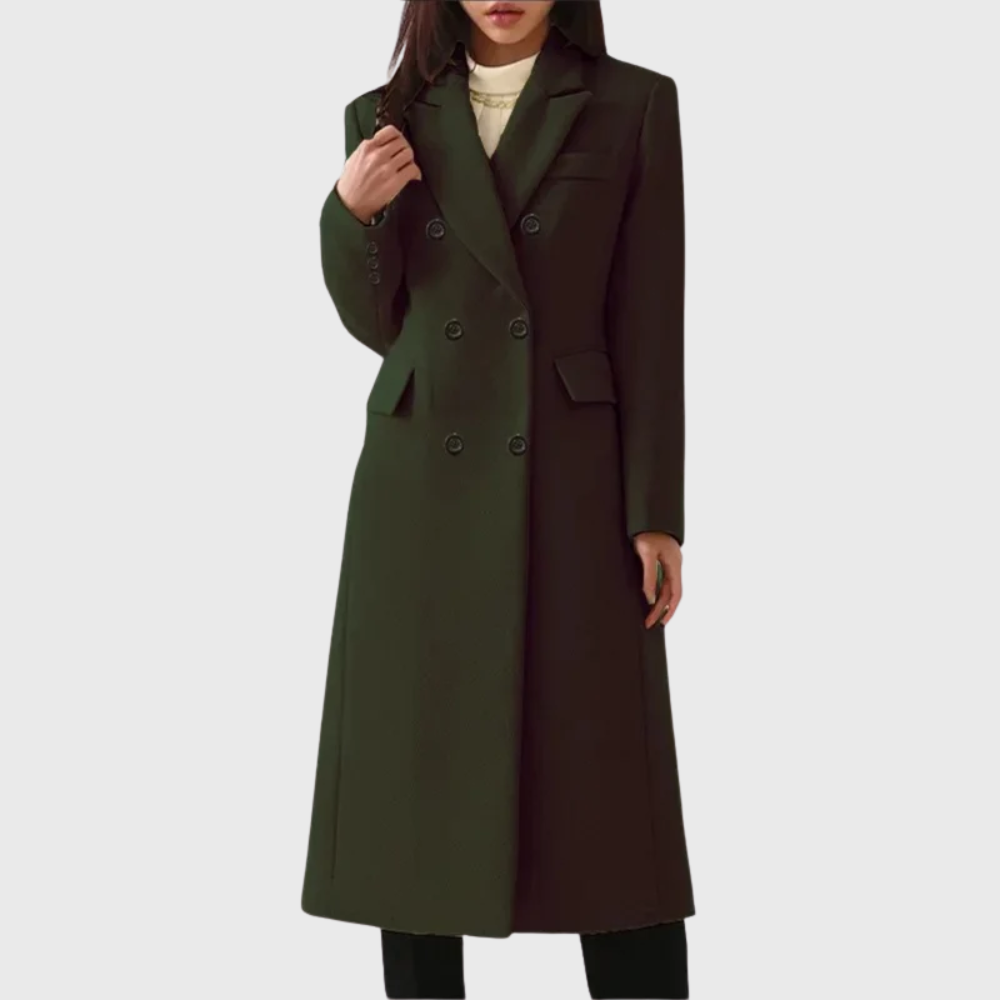 Cozy Fitted Wool Winter Coat