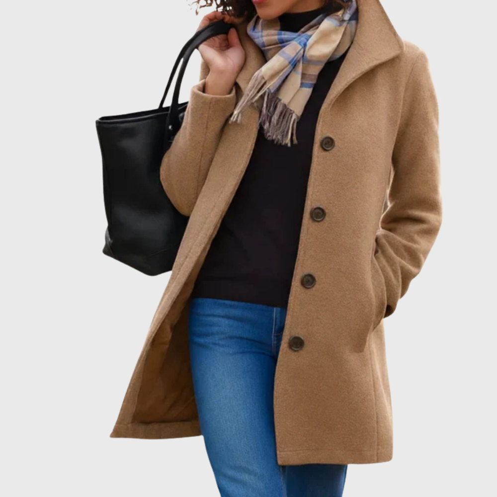Slimming Women's Overcoat - Olytrend