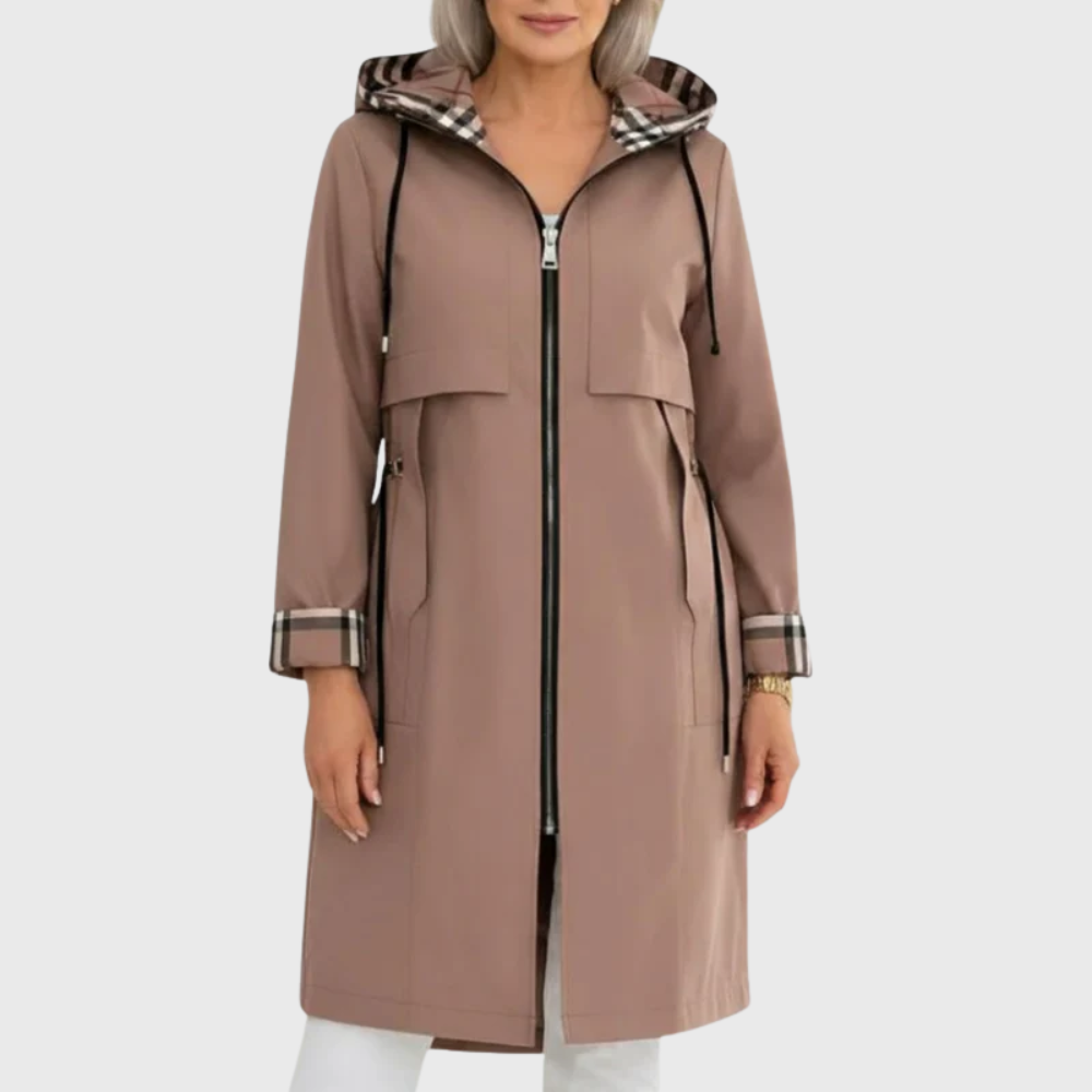 Waterproof Slim Fit Trench Coat - Olytrend