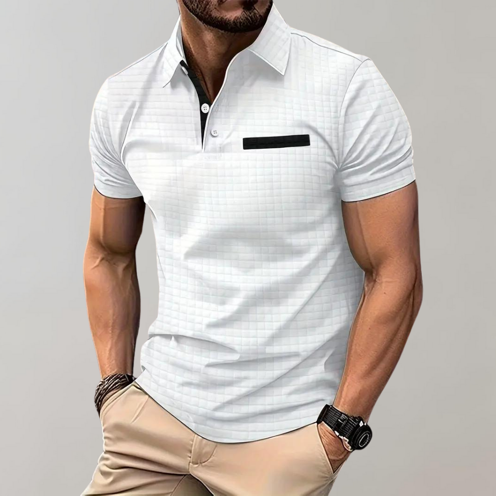 Classic Mens Short Sleeve Polo - Nocini