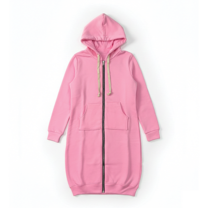 Comfy Oversized Zip Up Hoodie for Daily Wear