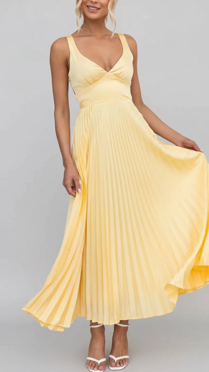 Flowy Ruffled Long Maxi Dress for Ladies