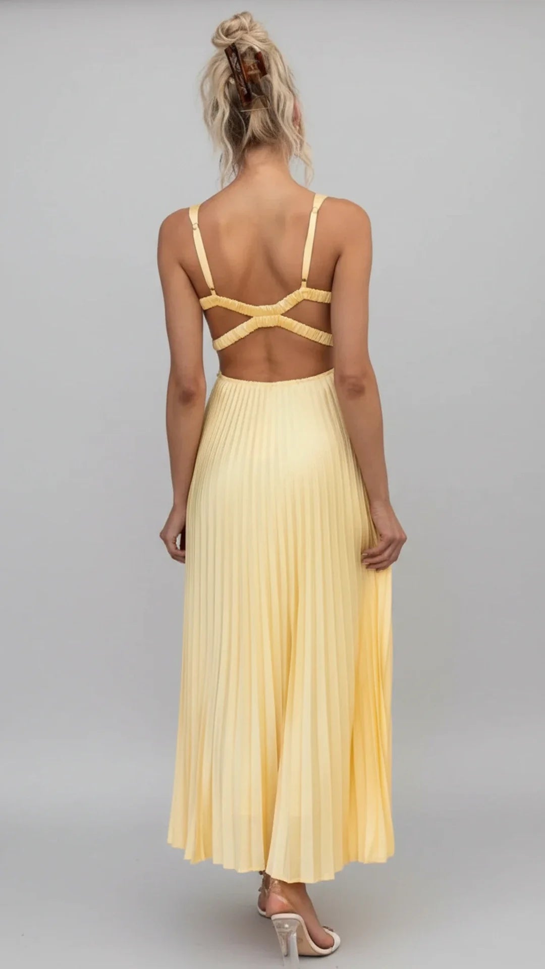 Flowy Ruffled Long Maxi Dress for Ladies